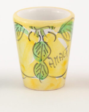 Bicchierini in Ceramica Vietrese - GIALLO
